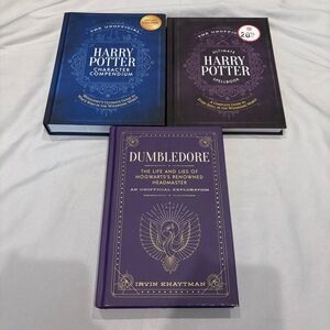 Unofficial Harry Potter Books Dumbledore Ultimate Spell Book Characters BN EXCL